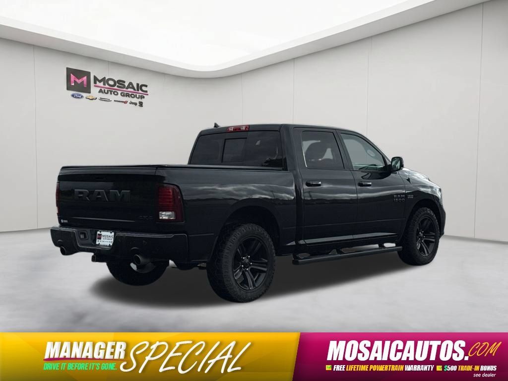 Used 2018 RAM 1500 Sport w/ Quick Order Package 26Q Night AWD/4WD image 7