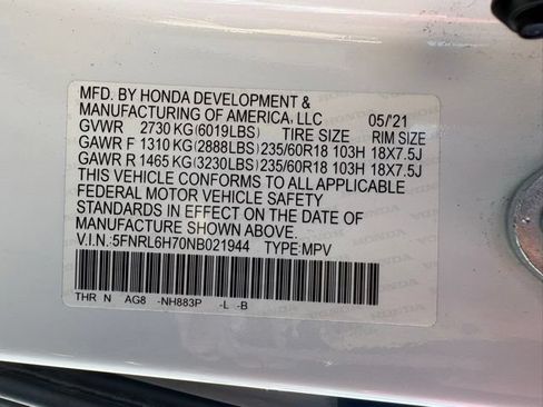 Used 2022 Honda Odyssey EX-L image 29