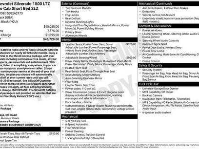 Used 2014 Chevrolet Silverado 1500 LTZ Z71