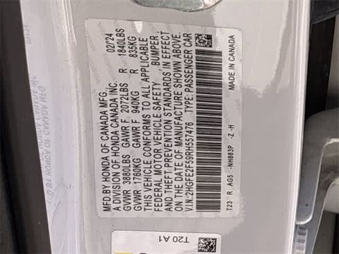 Used 2024 Honda Civic Sport image 37
