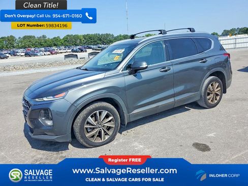 Used 2020 Hyundai Santa Fe Limited AWD/4WD image 1