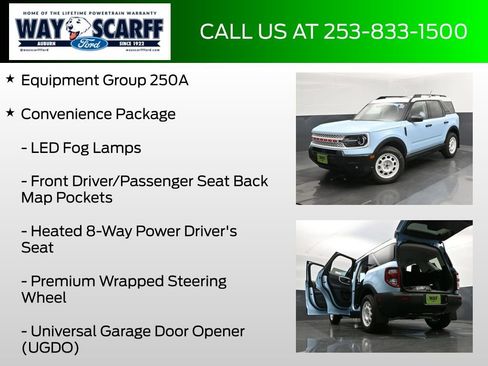 New 2025 Ford Bronco Sport Heritage w/ Convenience Package image 6