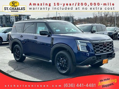New 2026 Nissan Armada PRO-4X w/ Captain's Chari Seat Package AWD/4WD image 1