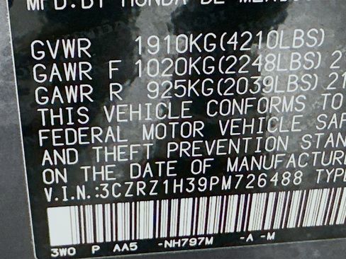 Used 2023 Honda HR-V LX image 12