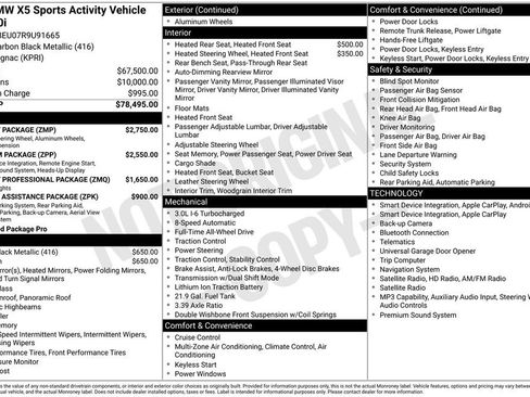 Used 2024 BMW X5 xDrive40i w/ M Sport Package AWD/4WD image 24