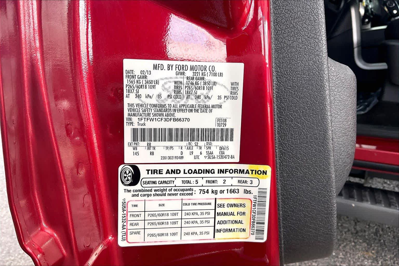 Used 2013 Ford F150 FX2 w/ Mid Equipment Group RWD image 33
