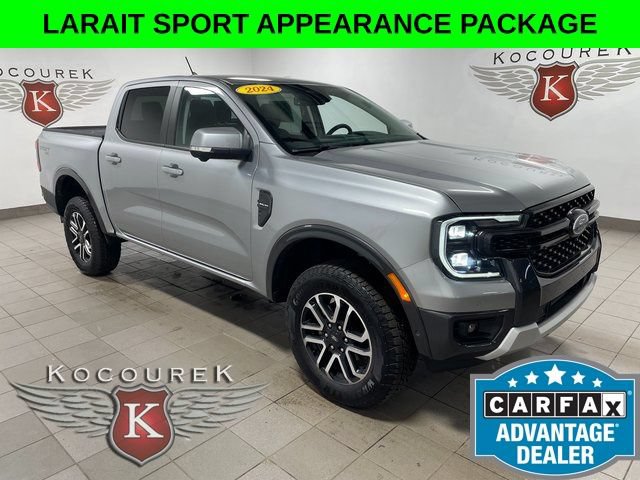 Used 2024 Ford Ranger Lariat w/ Trailer Tow Package AWD/4WD 360° Tour