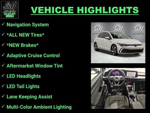 Used 2022 Volkswagen GTI SE FWD image 3