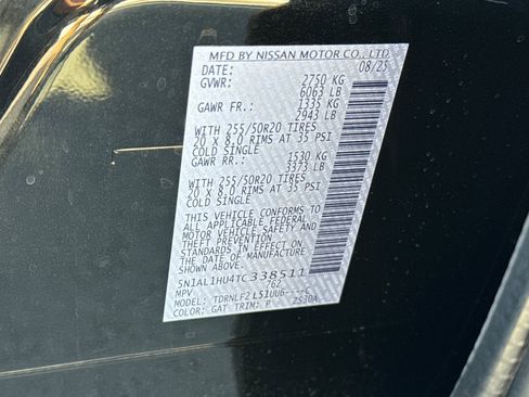 New 2026 INFINITI QX60 Autograph w/ Dark Cargo Package image 34