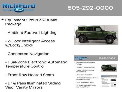 Certified 2025 Ford Bronco Badlands AWD/4WD image 20