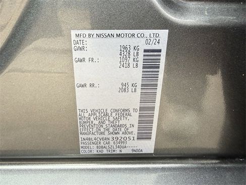 Used 2024 Nissan Altima 2.5 SR image 30