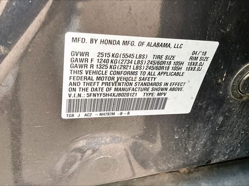 Used 2018 Honda Pilot EX image 34