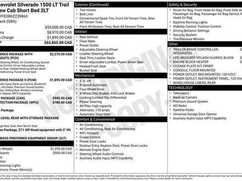 Used 2019 Chevrolet Silverado 1500 LT Trail Boss AWD/4WD image 23