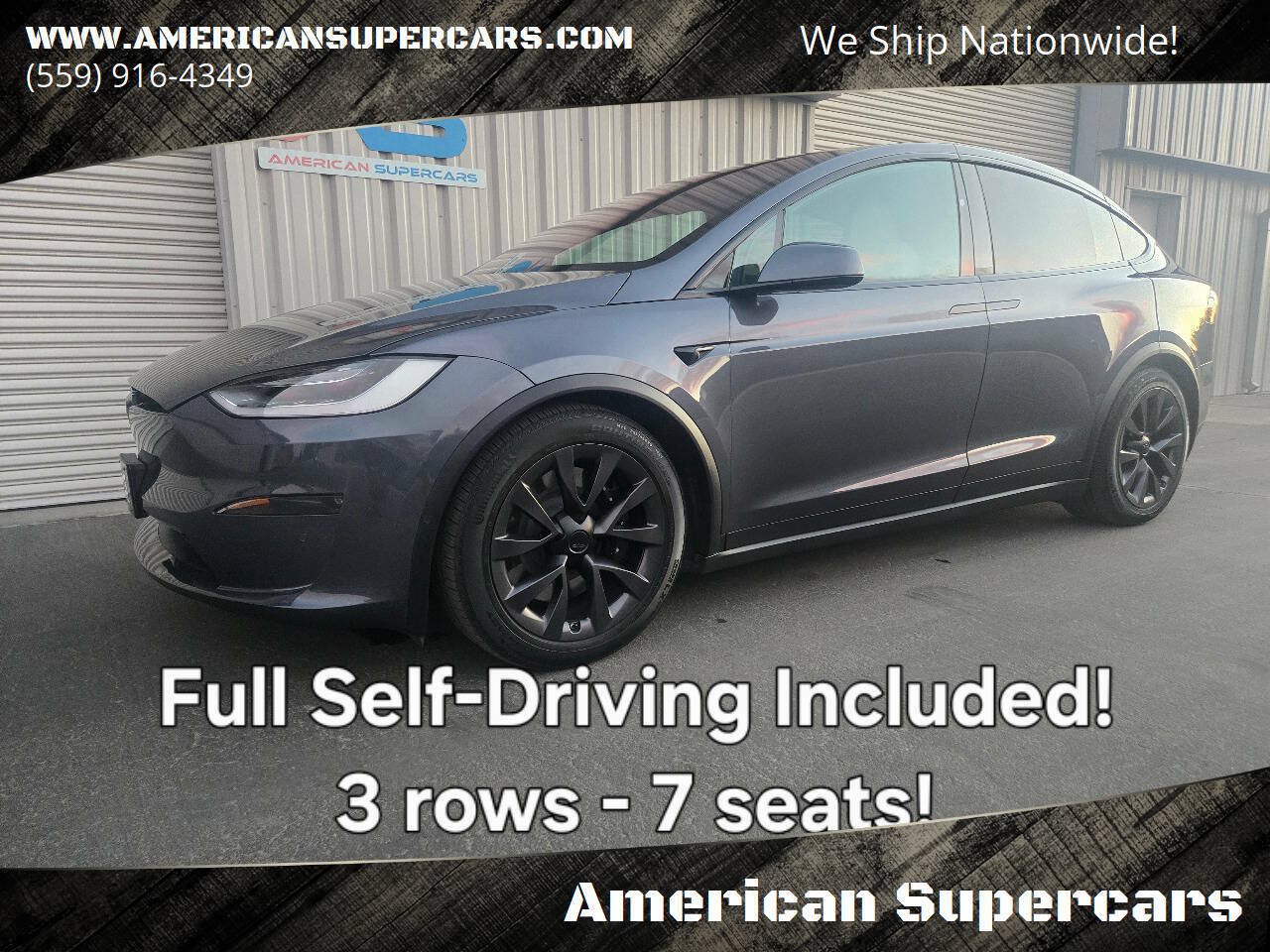 Used 2023 Tesla Model X AWD/4WD image 1