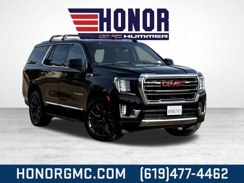 Used 2021 GMC Yukon SLT w/ SLT Premium Package image 1