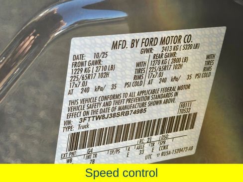 New 2025 Ford Maverick XLT w/ Equipment Group 301A image 39