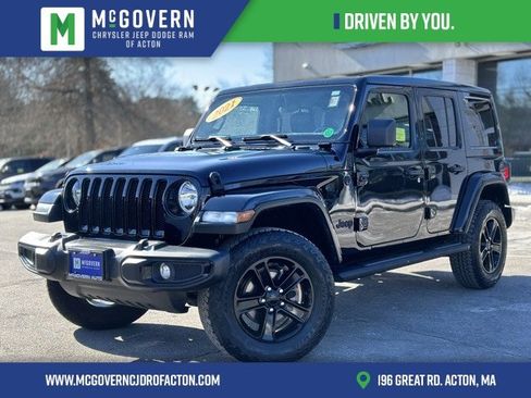 Used 2021 Jeep Wrangler Unlimited Sahara image 1
