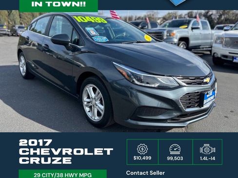 Used 2017 Chevrolet Cruze LT w/ Convenience Package image 1