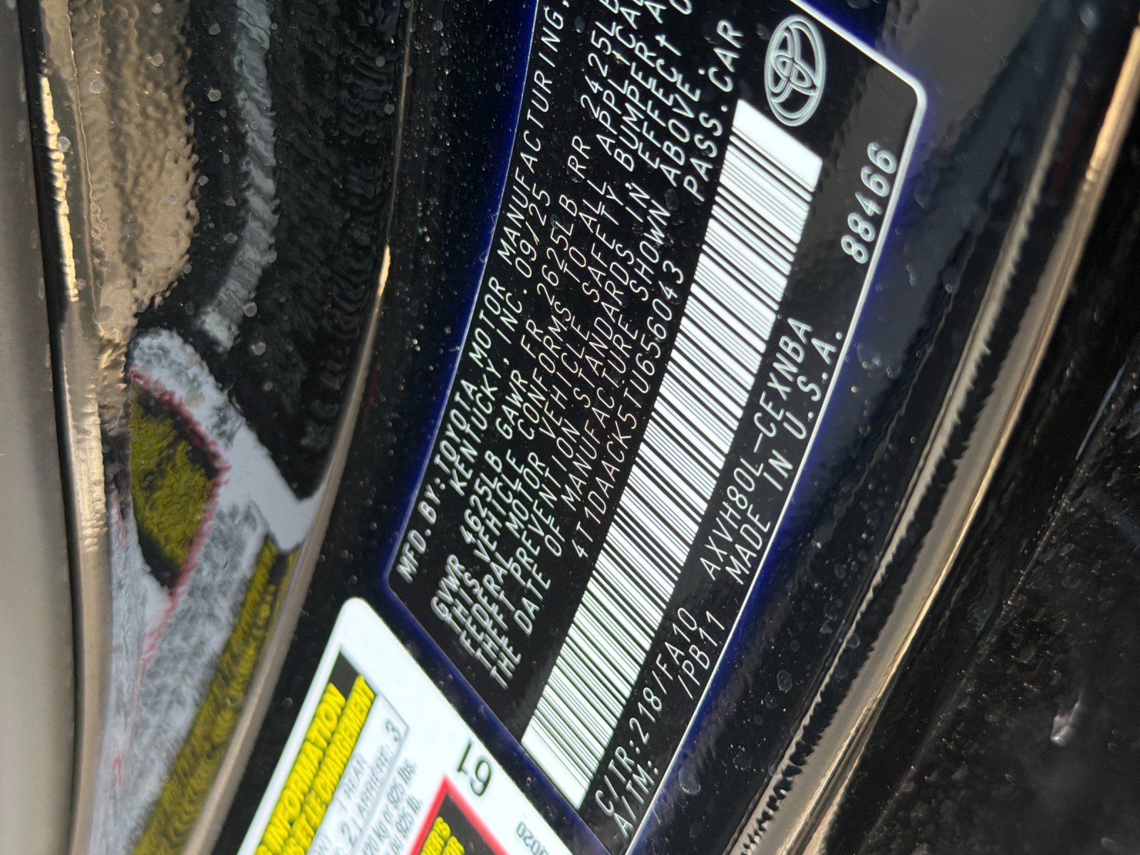 Used 2026 Toyota Camry LE w/ Convenience Package FWD image 40