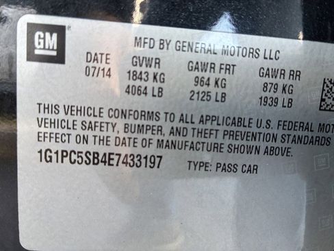 Used 2014 Chevrolet Cruze LT image 15