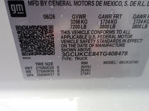 New 2026 Chevrolet Silverado 1500 Custom Trail Boss w/ LPO, Dark Essentials Package AWD/4WD image 27
