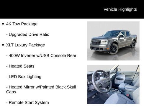 Used 2024 Ford Maverick XLT w/ XLT Luxury Package AWD/4WD image 16