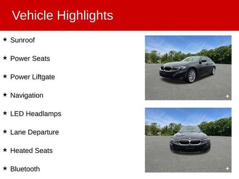 Used 2023 BMW 330e xDrive w/ Driving Assistance Package AWD/4WD image 2