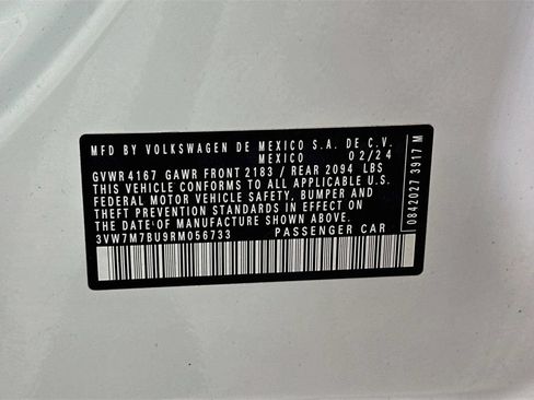 Used 2024 Volkswagen Jetta SE w/ Panoramic Sunroof Package FWD image 28