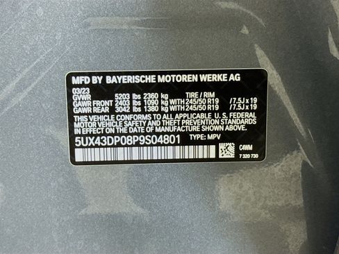 Used 2023 BMW X3 sDrive30i w/ Premium Package RWD image 40