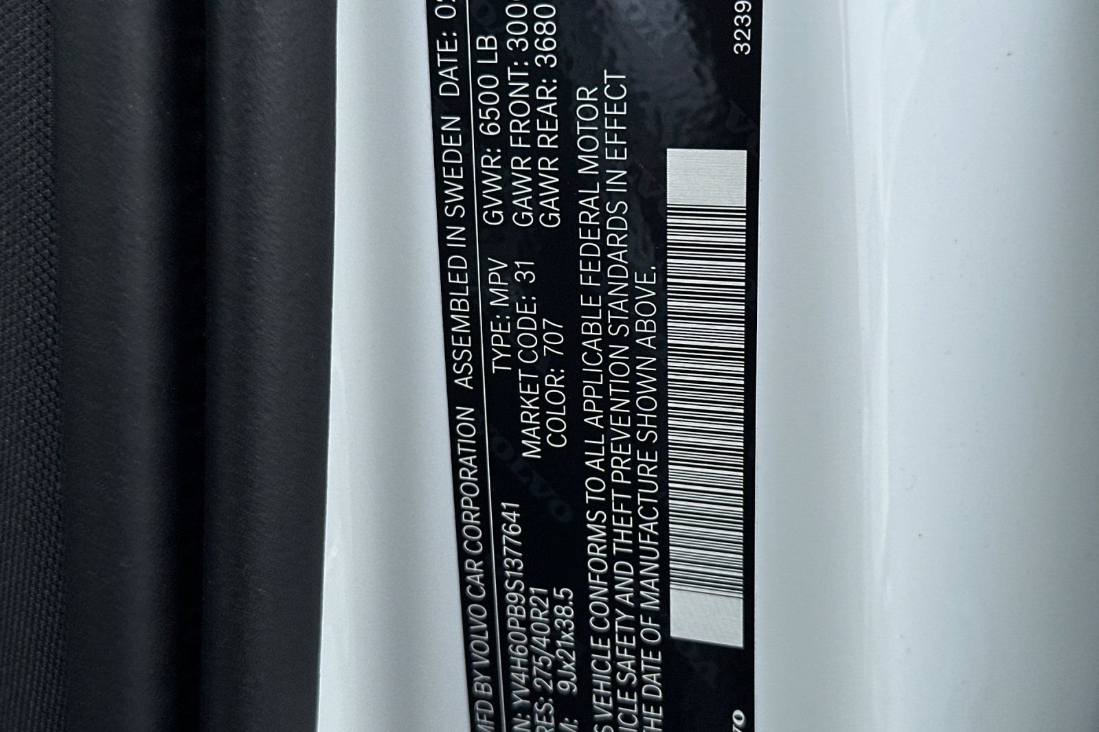 New 2025 Volvo XC90 T8 Plus w/ Protection Package Premier AWD/4WD image 29