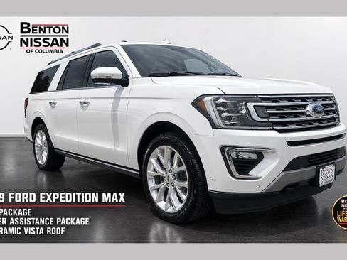 Used 2019 Ford Expedition Max Limited w/ Equipment Group 302A AWD/4WD image 1