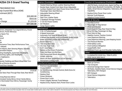 Used 2021 MAZDA CX-5 Grand Touring Reserve image 37