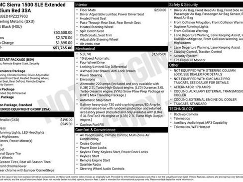 Used 2023 GMC Sierra 1500 SLE AWD/4WD image 3