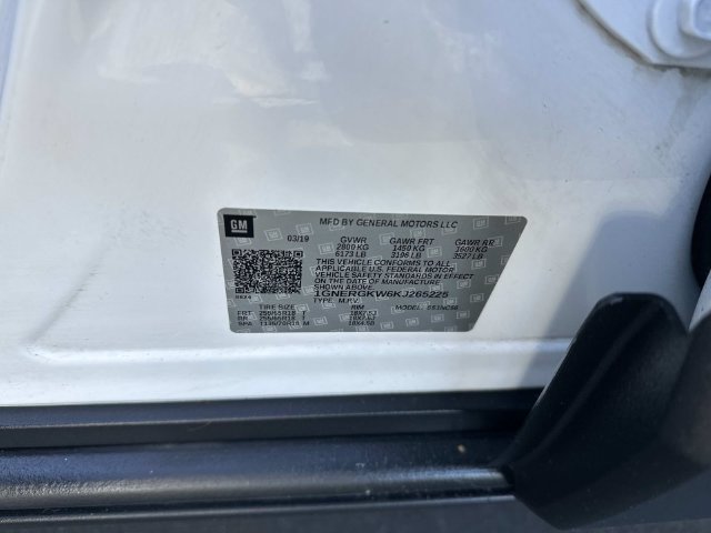 Certified 2019 Chevrolet Traverse LT FWD image 31