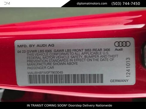 Used 2023 Audi RS e-tron GT w/ Carbon Performance Package image 2