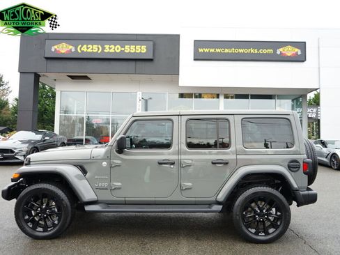 Used 2021 Jeep Wrangler Unlimited Sahara image 1