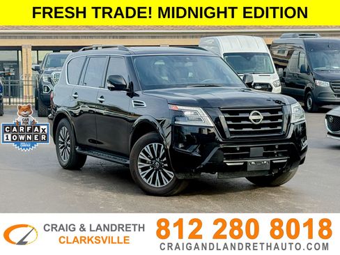 Used 2022 Nissan Armada SL w/ Midnight Edition Package image 1