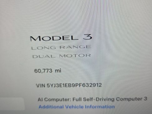 Used 2023 Tesla Model 3 Long Range AWD/4WD image 3