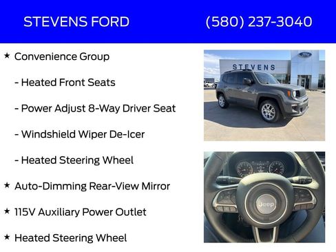 Used 2022 Jeep Renegade Latitude w/ Convenience Group AWD/4WD image 12
