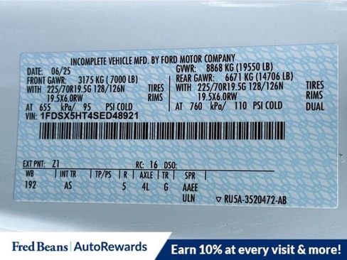 New 2025 Ford F550 4x4 Supercab Super Duty image 20