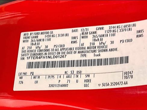 Used 2022 Ford Ranger XLT w/ Equipment Group 301A Mid image 62