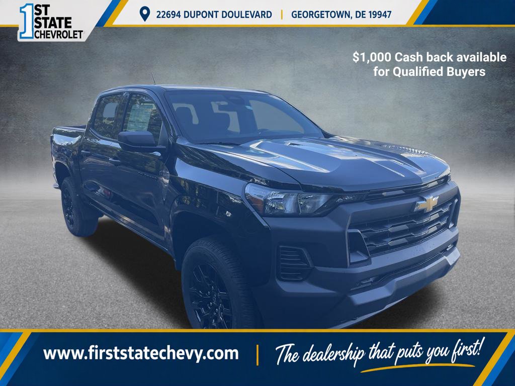 New 2026 Chevrolet Colorado W/T w/ WT Custom Package AWD/4WD image 1