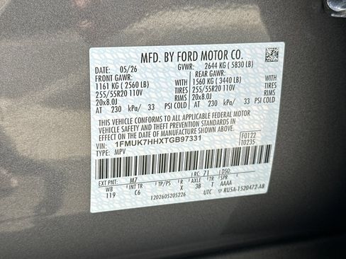 New 2026 Ford Explorer Platinum RWD image 29