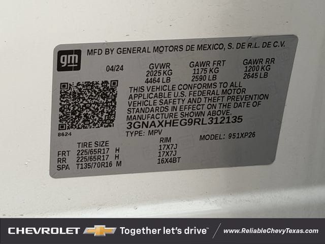 Used 2024 Chevrolet Equinox LS w/ Driver Confidence II Package FWD image 32