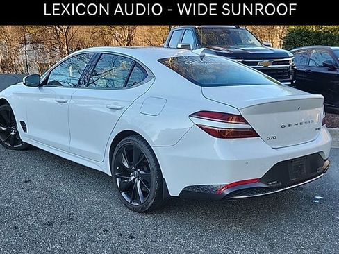Certified 2023 Genesis G70 2.0T w/ Sport Prestige Package image 3