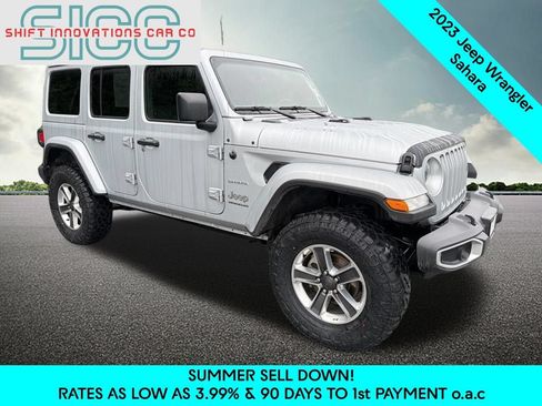 Used 2023 Jeep Wrangler Unlimited Sahara AWD/4WD image 8