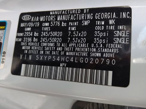 Used 2020 Kia Telluride SX FWD image 33