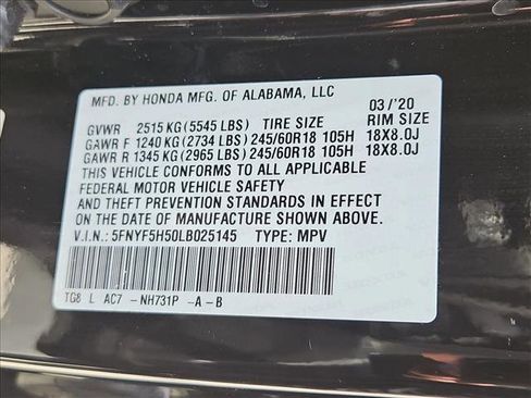 Used 2020 Honda Pilot EX-L image 26