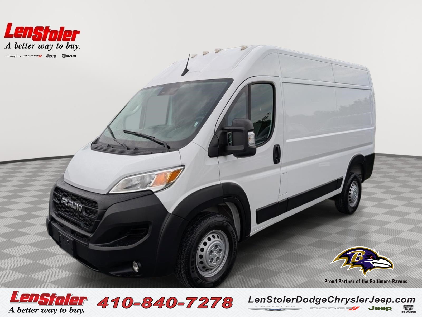 Used 2024 RAM ProMaster 2500 w/ Convenience Group FWD image 1