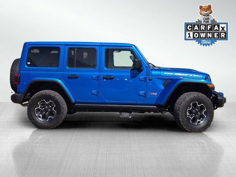 Used 2023 Jeep Wrangler Unlimited Rubicon 4xe w/ Steel Bumper Group AWD/4WD image 3